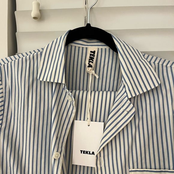 Tekla Striped Pyjama Set - Picture 6 of 6